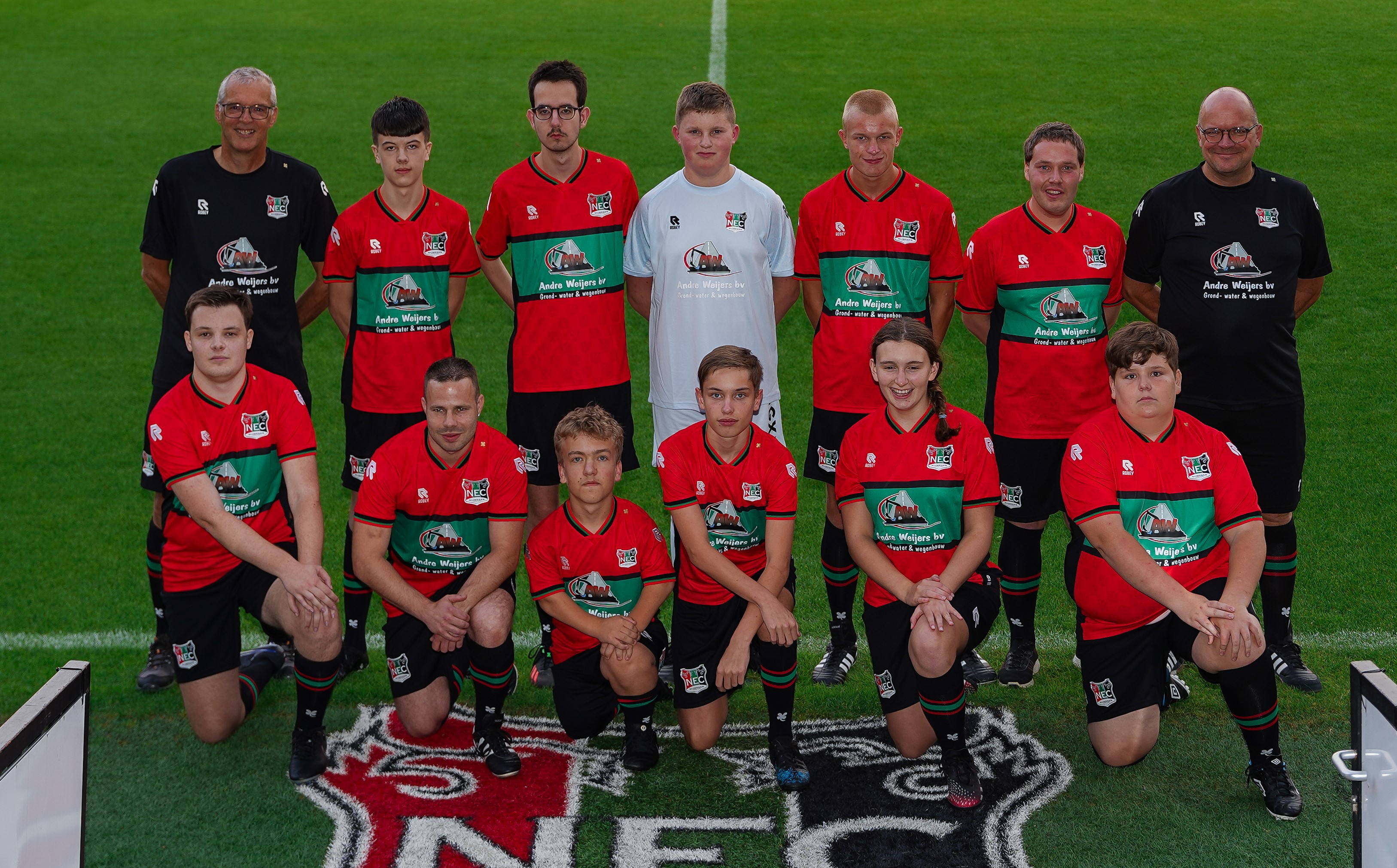 N.E.C. stelt nieuw Bijzonder Eredivisie team samen